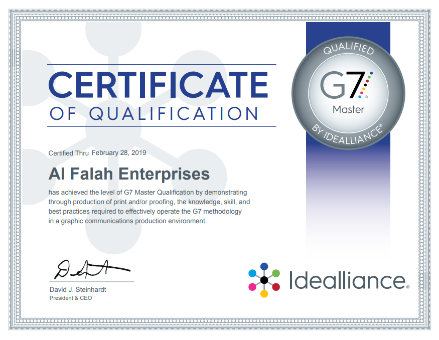 G7 Qualified certification
