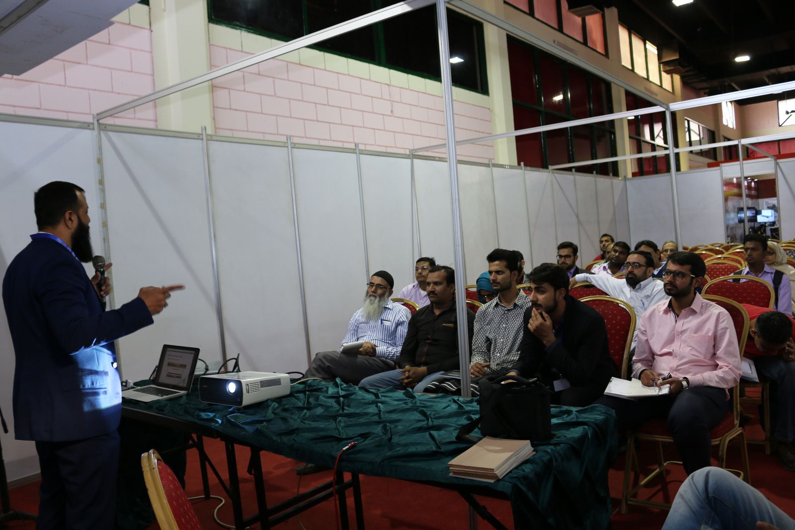 Exhibition 2 — Workshop photo 1